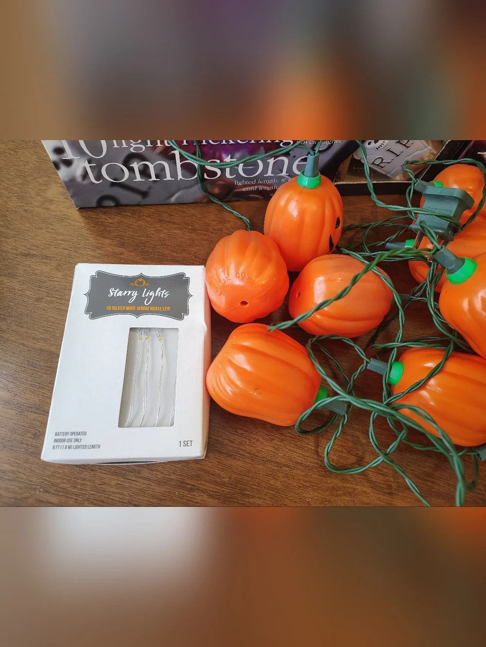 Vintage Halloween String Lights